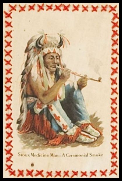 Sioux Medicine Man A Ceremonial Smoke